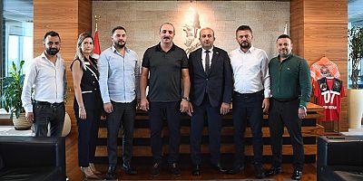 Başkan Kotan Belediye-İş Sendikası yöneticileriyle buluştu