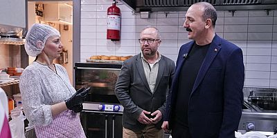 Başkan Kotan esnaf ziyaretlerini sürdürüyor