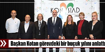 Başkan Kotan görevdeki bir buçuk yılını anlattı