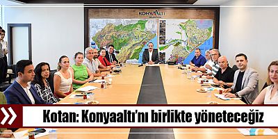 Başkan Kotan Meslek Odaları ile İstişare Toplantısı gerçekleştirdi