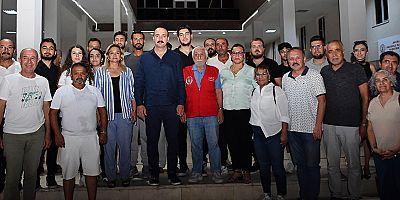 Başkan Kotan Zeytinköy'de lokma dağıttı