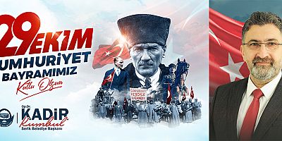 Başkan Kumbul'dan 29 Ekim Cumhuriyet Bayramı mesajı