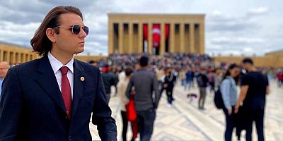 Başkan Mert Can Aslantaş Anıtkabir'de