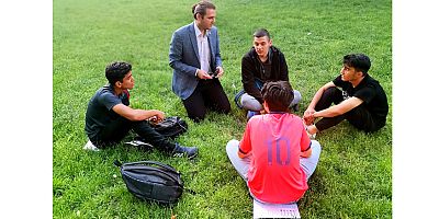 Başkan Mert Can Aslantaş sokaklarda