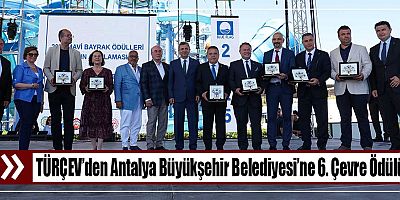 Başkan Muhittin Böcek: “6. yılımızda 24’üncü çevre ödülümüzü aldık”