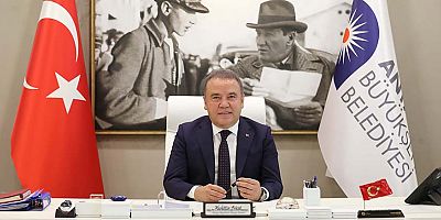 Başkan Muhittin  Böcek'in yeni yıl mesajı