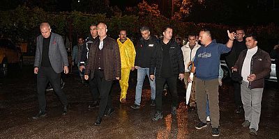 Başkan Özçelik sahada incelemelerde bulundu