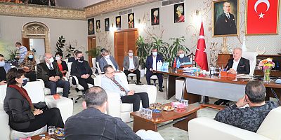 Başkan Şahin'den değerlendirme toplantısı