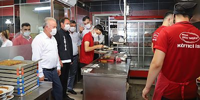 Başkan Şahin'den koronavirüs denetimi