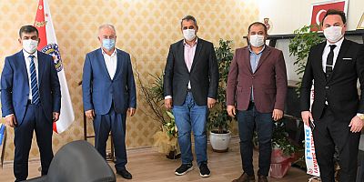 Başkan Şahin'den Tatar'a iade-i ziyaret