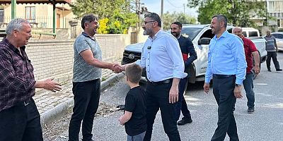 Başkan Söker ve Başkan Kumbul sahada