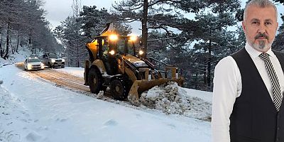 Başkan Sözen'den yol açma çalışmalarıyla ilgili açıklama