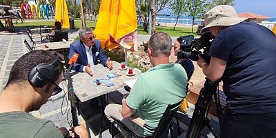 Başkan Topaloğlu Alman ZDF kanalına değerlendirmelerde bulundu