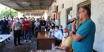 Başkan Topaloğlu belediye personeli ile bayramlaştı