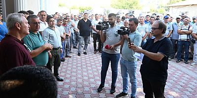 Başkan Topaloğlu Belediye personeli ile bir araya geldi