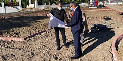 Başkan Topaloğlu Göynük mahallesinde incelemelerde bulundu