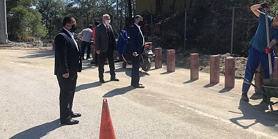 Başkan Topaloğlu, Göynük ve Tekirova'da çalışmaları inceledi