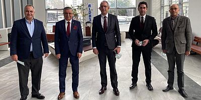 Başkan Topaloğlu, İSTON Genel Müdürü Togay ile biraraya geldi