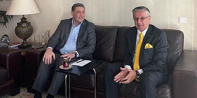 Başkan Topaloğlu Karaer ile bir araya geldi