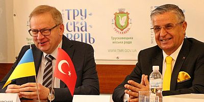Başkan Topaloğlu Kardeş Şehir Truskavets'te