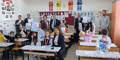 Başkan Topaloğlu, karne törenine katıldı