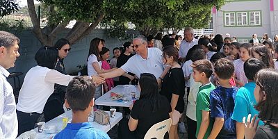 Başkan Topaloğlu kermese katıldı