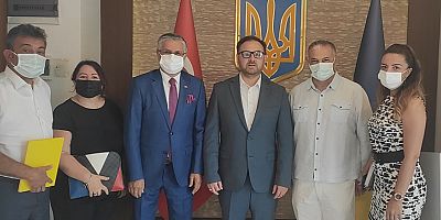 Başkan Topaloğlu, Konsolos Rustamov'u ziyaret etti