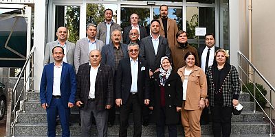 Başkan Topaloğlu muhtarlarla bir araya geldi