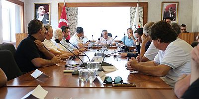 Başkan Topaloğlu muhtarlarla bir araya geldi