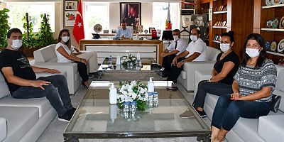 Başkan Topaloğlu'na eğitime verdiği destekten dolayı teşekkür