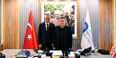 Başkan Topaloğlu’ndan Başkan Böcek’e ziyaret 