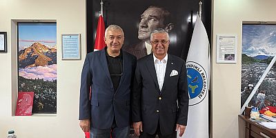 Başkan Topaloğlu’ndan Başkan Çervatoğlu’na ziyaret 