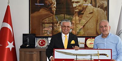 Başkan Topaloğlu’ndan Başkan Kılıç’a ziyaret 