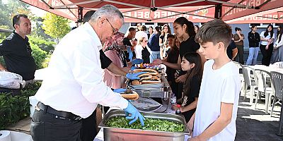 Başkan Topaloğlu’ndan geleceğin müzisyenlerine mangal partisi 