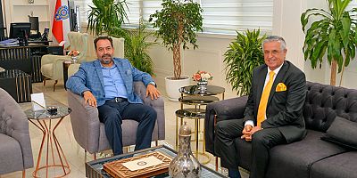 Başkan Topaloğlu’ndan İl Emniyet Müdürüne ziyaret 