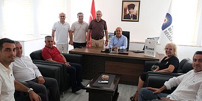 Başkan Topaloğlu’ndan Minta’ya hayırlı olsun ziyareti