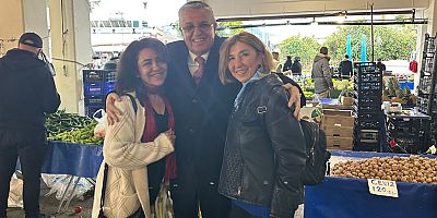 Başkan Topaloğlu’ndan Pazar ziyareti