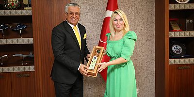 Başkan Topaloğlu’ndan Rektör Özkan’a ziyaret 