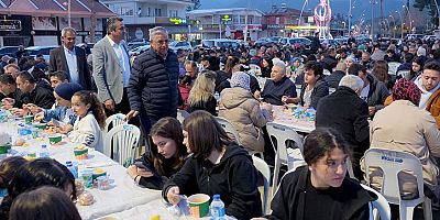 Başkan Topaloğlu’ndan Tekirova’da iftar 