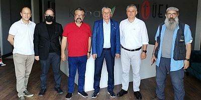 Başkan Topaloğlu'ndan TV ziyaretleri