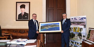 Başkan Topaloğlu'ndan Vali Karaloğlu'na ziyaret