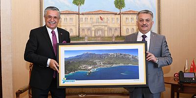 Başkan Topaloğlu'ndan Vali Yazıcı'ya ziyaret