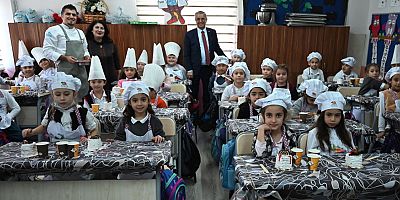 Başkan Topaloğlu öğrencilerin heyecanına ortak oldu