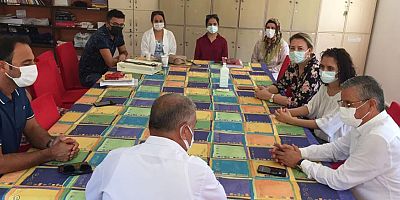 Başkan Topaloğlu okulları ziyaret etti