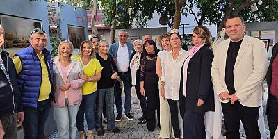 Başkan Topaloğlu resim sergisine katıldı