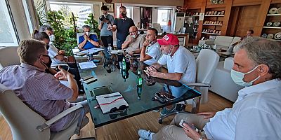 Başkan Topaloğlu turizmcilerle biraraya geldi