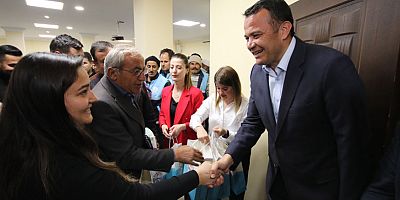 Başkan Ulutaş, belediye çalışanlarının yeni yılını kutladı