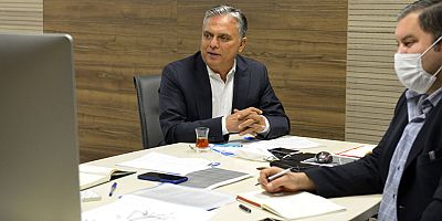 Başkan Uysal, çalıştaya online bağlandı