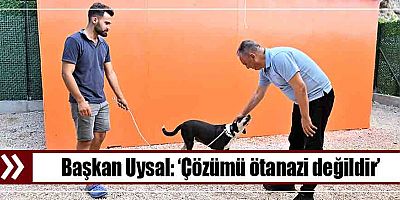 Başkan Uysal, ‘Çözümü ötanazi değildir’