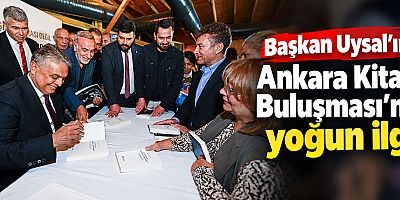 Başkan Uysal’ın Ankara Kitap Buluşması’na yoğun ilgi